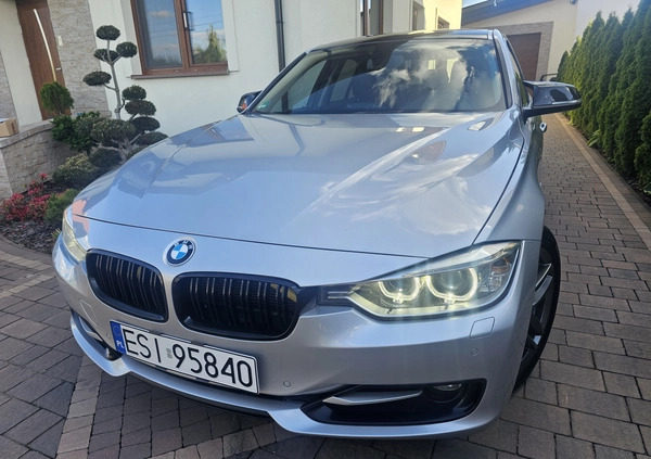 BMW Seria 3 cena 49900 przebieg: 250000, rok produkcji 2012 z Sieradz małe 106